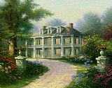 Famous House Paintings - Homestead House